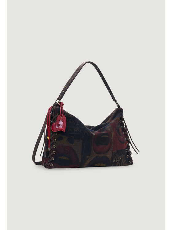 Desigual Desigual Τσάντα BAG_REPRISE LEIRIA GRAFFIATTO Καφέ