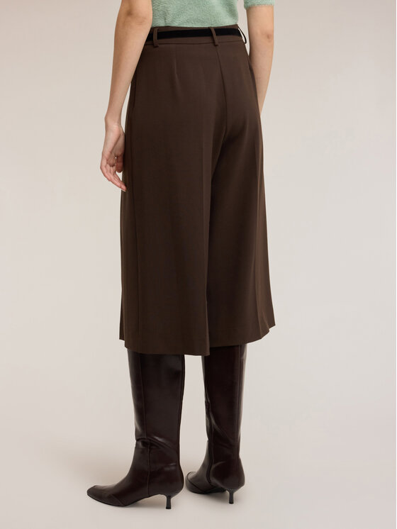 Motivi Motivi Pantaloni di tessuto P01TQ004625N032 Marrone Cropp Fit