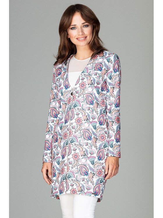 FIGL FIGL Marynarka M592 Kolorowy Regular Fit