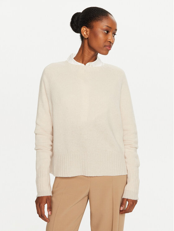 Marella Marella Maglione Cine 2423366325 Écru Regular Fit