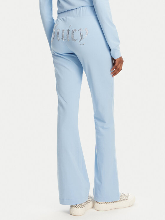 Juicy Couture Juicy Couture Pantaloni da tuta Apollo JCWBJ125311 Celeste Flared Leg