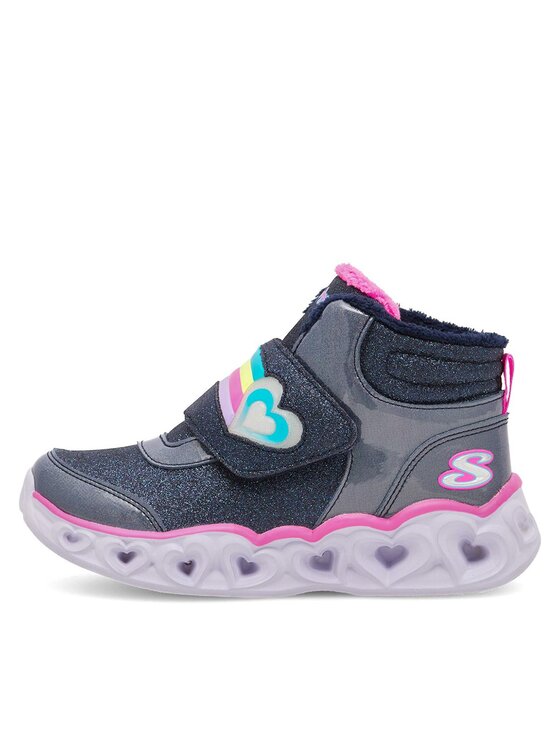 Skechers Skechers Sneakersy 302669L NVPK Granatowy
