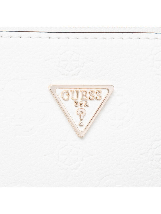 Guess Guess Táska Helaina Mini Crossbody Top Zip HWPG84 03720 Fehér