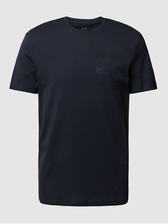 Armani Exchange Armani Exchange T-Shirt 6RZTAM ZJ9TZ 1510 Tmavomodrá Regular Fit