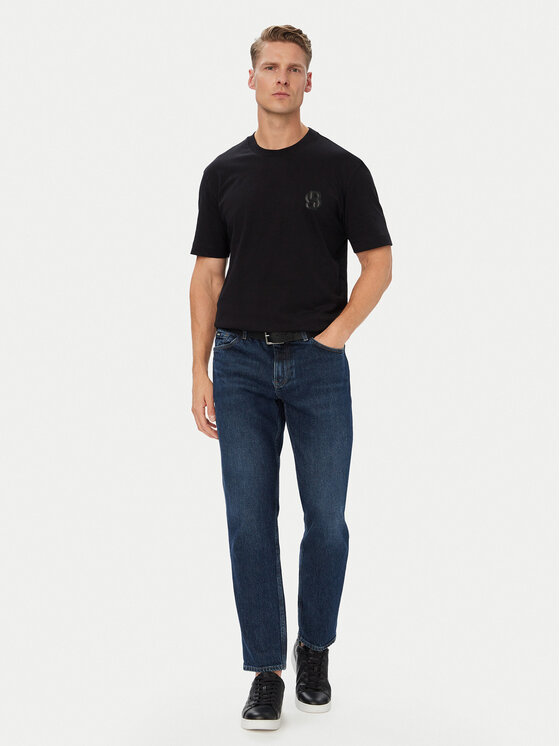 BOSS BOSS Tricou C-Tames 03 50565044 Negru Regular Fit