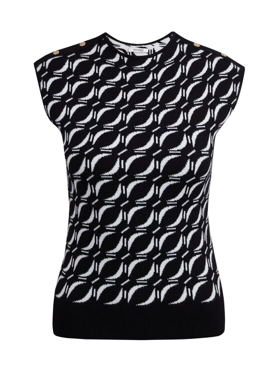 Orsay Orsay Sweter 507517001000__XS Biały Slim Fit