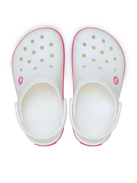 Crocs Crocs Natikači Crocband Clog K 207006 Bela
