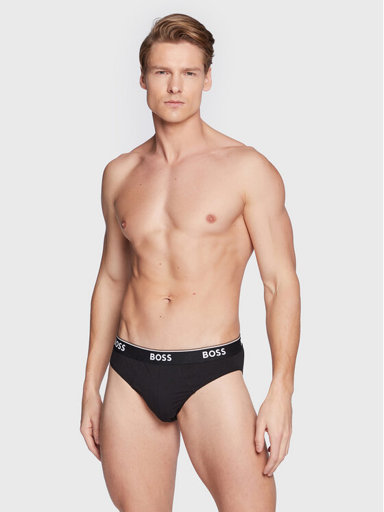 BOSS Boss Set od 3 para muških slip gaća Power 50475273 Šarena