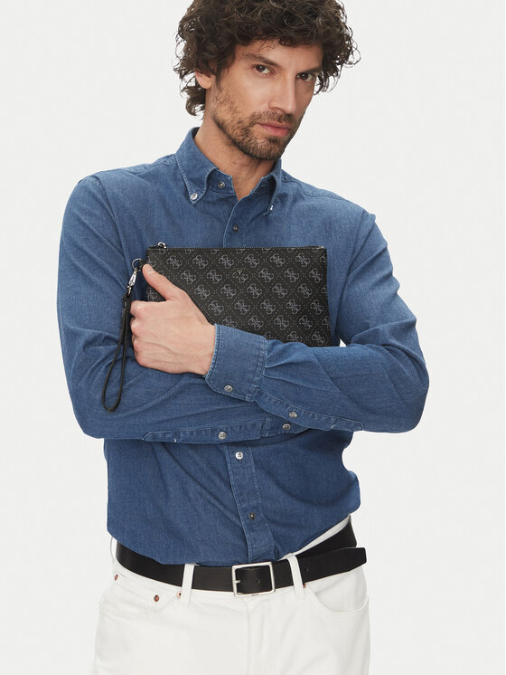 Guess Guess Τσαντάκι PMHULO P5238 Μαύρο