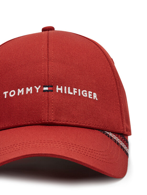 Tommy Hilfiger Tommy Hilfiger Cap Foundation Cotton 6 Panel Cap AM0AM12532 Rot