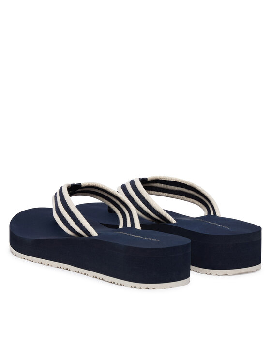 Tommy Hilfiger Tommy Hilfiger Šlepetės per pirštą FW0FW09196 Tamsiai mėlyna
