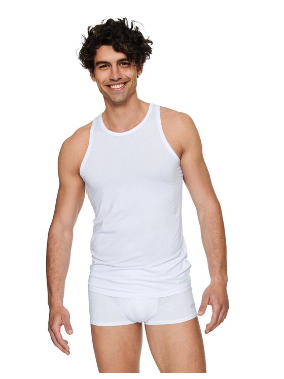 Henderson Henderson Podkoszulek 34323 Biały Regular Fit