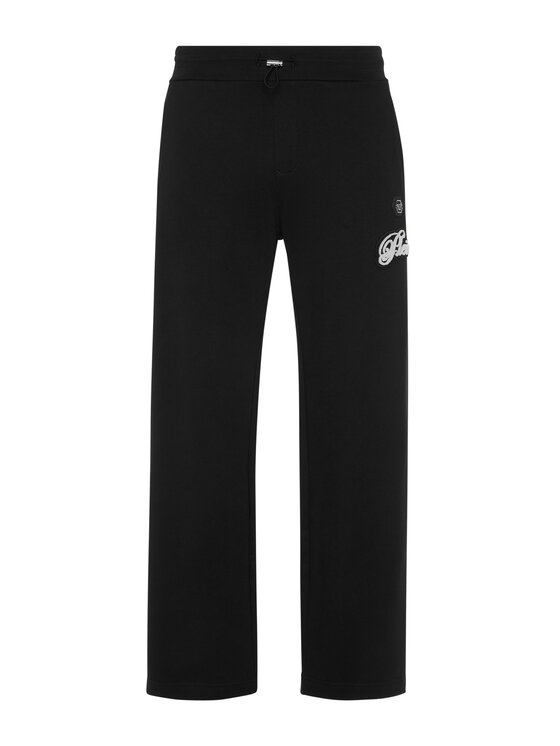 PHILIPP PLEIN PHILIPP PLEIN Teplákové nohavice 26957 Čierna Jogger Fit
