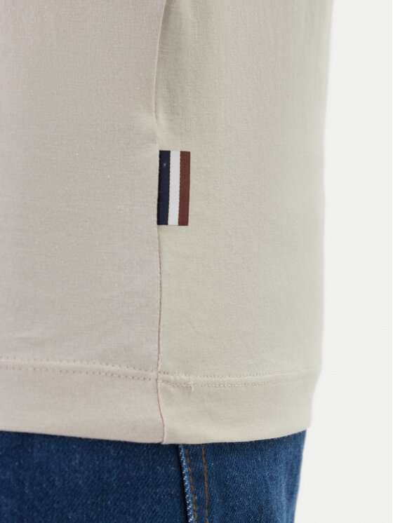 Bugatti Bugatti Marškinėliai 8350-15040E Smėlio Regular Fit