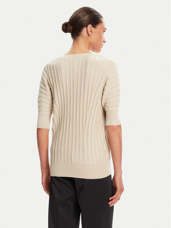 Morgan Morgan Pulover 251-MINSPI Bej Regular Fit