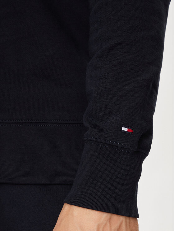Tommy Hilfiger Tommy Hilfiger Majica dugih rukava MW0MW34383 Tamnoplava Regular Fit