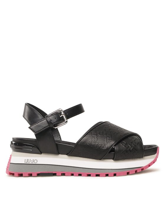 Liu Jo Sandále Maxi Wonder 11 BA3163 PX298 Čierna