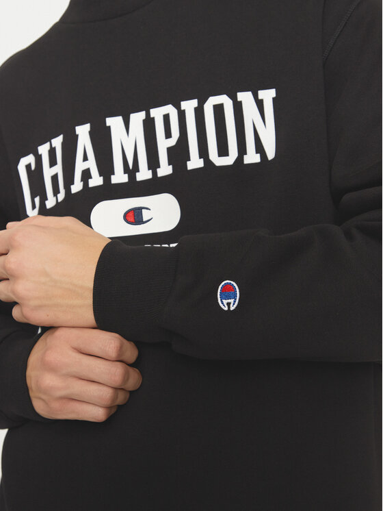 Champion Champion Μπλούζα 220431 Μαύρο Regular Fit
