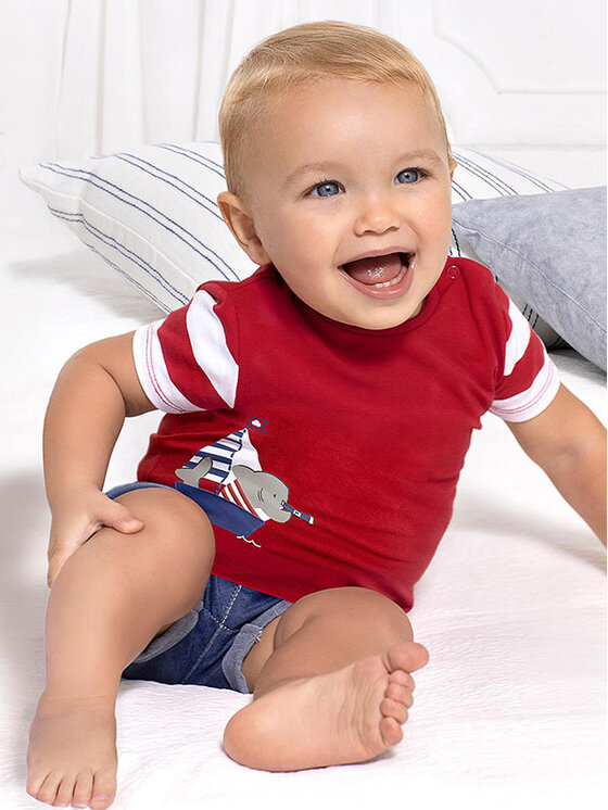 Completo T-shirt e pantaloncini 1219 Multicolore