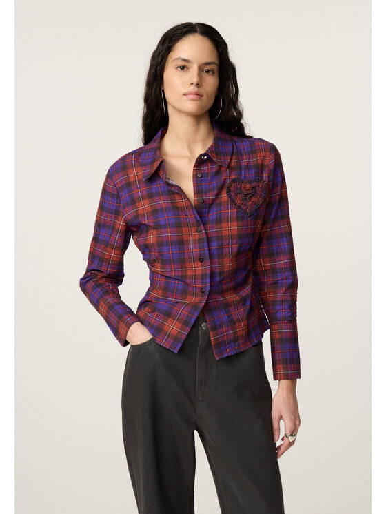 Fabienne Chapot Fabienne Chapot Bluzka 6856-1916-99 Fioletowy Regular Fit
