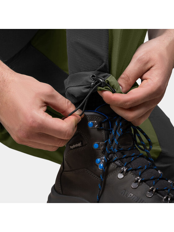 Alpinus Alpinus Spodnie outdoor Dekan Zielony Regular Fit