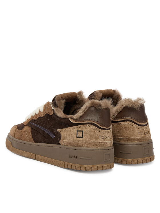 D.A.T.E. D.A.T.E. Snīkeri Torneo Pure Fur Mono W431-TPF-MN Brūns