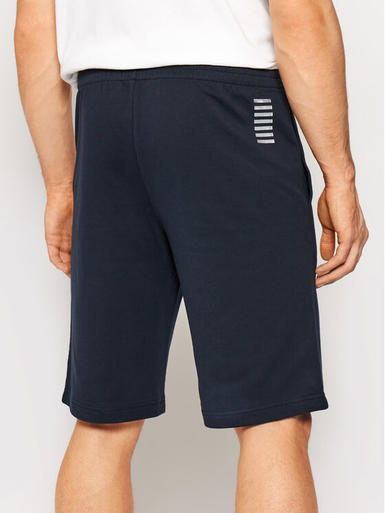 EA7 Emporio Armani EA7 Emporio Armani Pantaloncini sportivi 8NPS02 PJ05Z 0578 Blu scuro Regular Fit