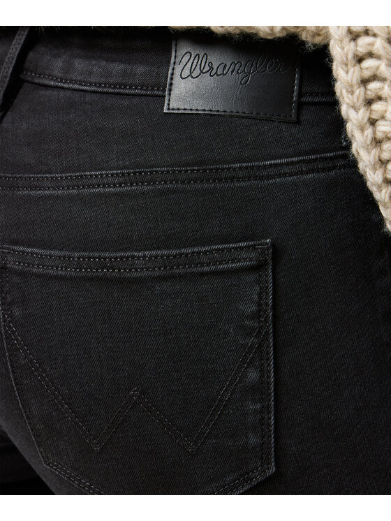 Wrangler Wrangler Jeansy 112358412 Czarny Bootcut Fit