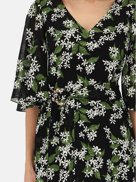 L’AF L’AF Sukienka letnia Jasmin Czarny Regular Fit