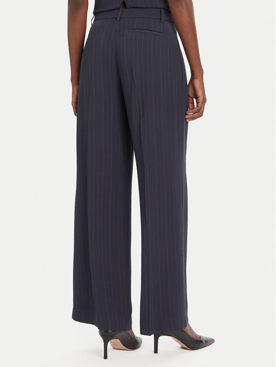 BOSS BOSS Palazzo hlače Tiana4 50548479 Tamnoplava Regular Fit