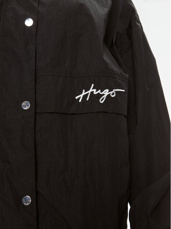 HUGO Hugo Prehodna jakna Filia-1 50504362 Črna Relaxed Fit