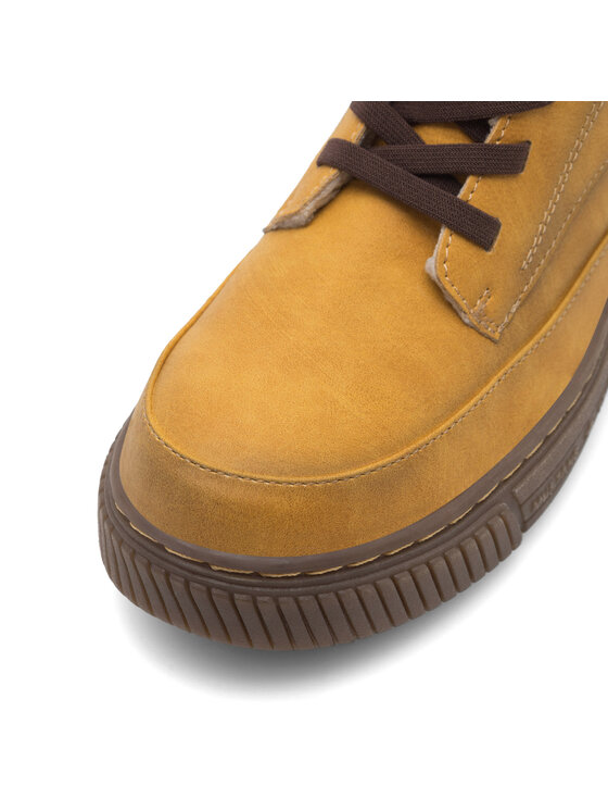 Mustang Mustang Schnürschuhe 1436-604 Gelb