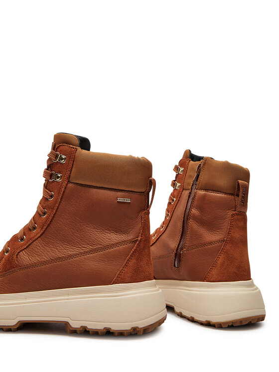 Geox Geox Schnürstiefeletten Lamidie ABX B D46XMB 0FV22 C6001 Braun