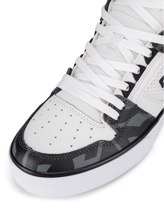 DC Shoes DC Shoes Sneakersy PURE HIGH-TOP WC ADYS400043-XKWS Biela