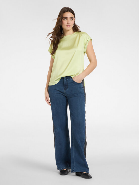 Elena Mirò Elena Mirò Bluzka 2086P100217N005 Żółty Regular Fit