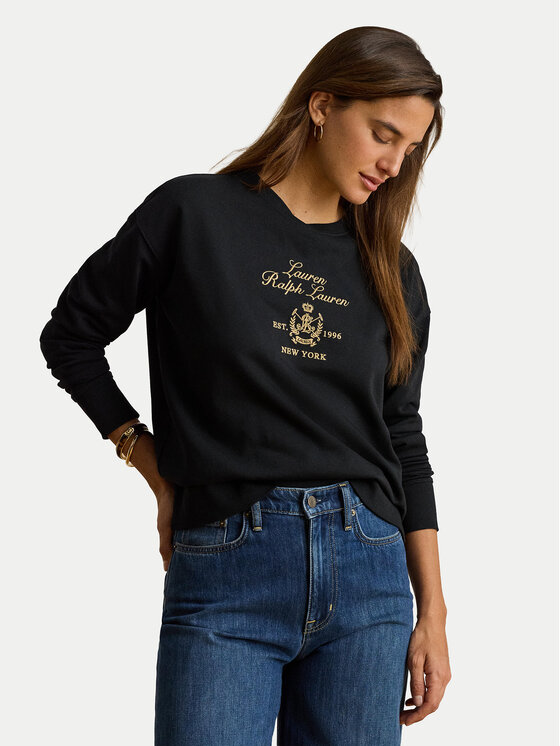 LAUREN RALPH LAUREN Hanorac 200P13944001 Negru Regular Fit