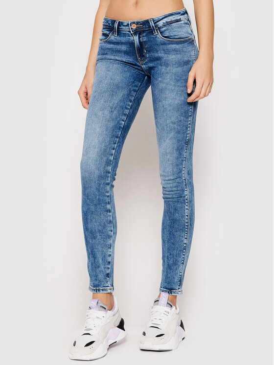 Curve X W1BAJ2 D4EO4 Pilka Skinny Fit 