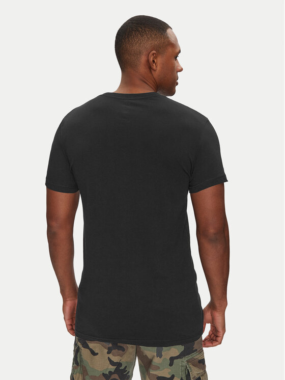 Gap Gap Σετ t-shirts 701127-00 Μαύρο Regular Fit