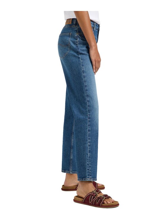 Lee Lee Jeansy 112365067 Niebieski Regular Fit