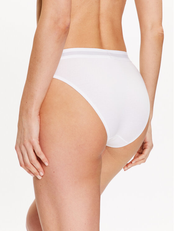Tommy Hilfiger Tommy Hilfiger Klasiskās biksītes UW0UW04145 Balts