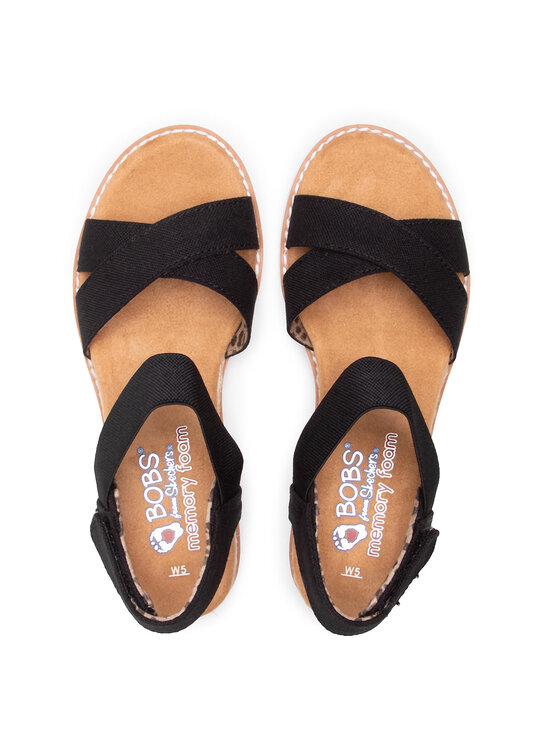 Skechers Skechers Espadrile Secret Picnic 33386/Blk Negru