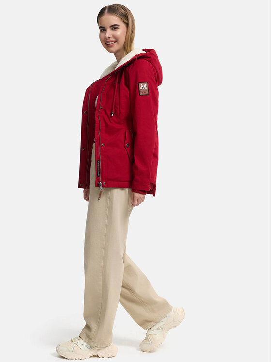 Marikoo Marikoo Kurtka zimowa Bikoo Czerwony Regular Fit