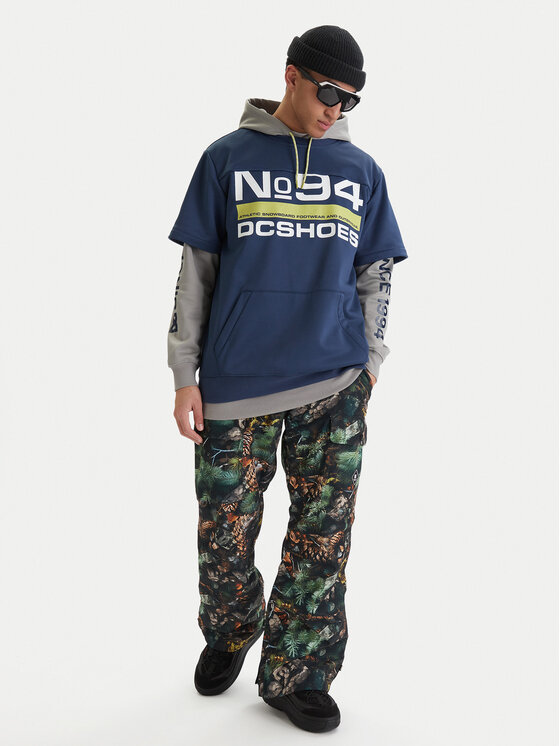 DC Shoes DC Shoes Bluză Dryden ADYFT03411 Albastru Regular Fit