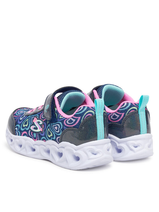 Skechers Skechers Sneakersy Heart Lights-Boogie Love 303257L/NVMT Tmavomodrá