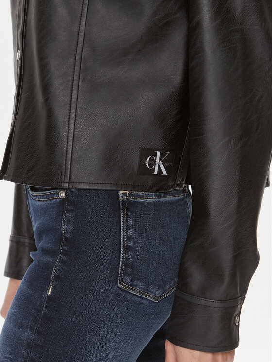 Calvin Klein Jeans Calvin Klein Jeans Košulja J20J223240 Crna Relaxed Fit
