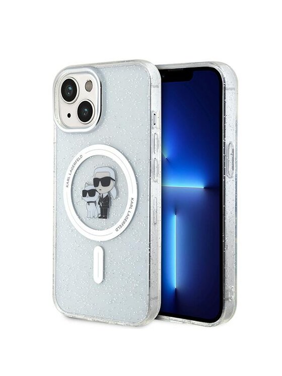 KARL LAGERFELD KARL LAGERFELD Etui na telefon iPhone 15 Przezroczysty