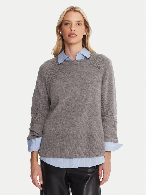 Marella Marella Πουλόβερ Alaska 2525366102 Γκρι Regular Fit