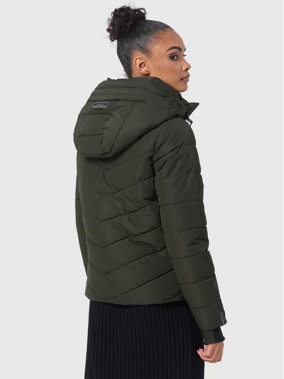 Marikoo Marikoo Kurtka zimowa Samuiaa XVI Zielony Regular Fit