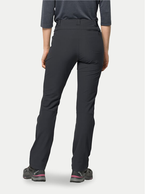 Jack Wolfskin Jack Wolfskin Outdoor hlače Geigelstein 1507731 Crna Regular Fit
