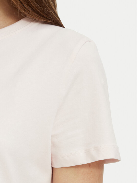 Guess Guess Marškinėliai V6BI19 K6749 Šviesiai rožinė Regular Fit